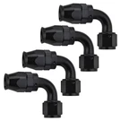 Evil Energy Ptfe Hose End Fitting 90 Degree Black For 8AN,. Fixed Price $49.18.