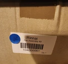Rinnai Fan Motor 104000061 - Genuine Oem Replacement Part. Fixed Price $90.00.