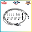 70 Length Braided Transmission Cooler Lines Kit For Gm 4L60E 4L80E 6AN TH400. Fixed Price $44.16.