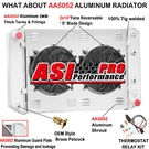 Aluminum Radiator Shroud Fan For 1991 Chevrolet Gmc C6500 C7500 Kodiak Topkick. Fixed Price $379.00.
