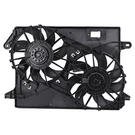 Radiator Dual Cooling Fan Assembly Fits Chrysler Dodge CH3115184. Fixed Price $169.85.
