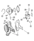 Genuine Mopar Thermostat 68013949AA. Fixed Price $112.86.