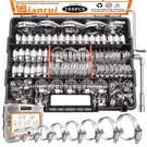 Dianrui 200 Pcs Hose Clamp Assortment 1/4"-2"(6-51MM) 304 Stainless... Fast Ship. Fixed Price $55.99.