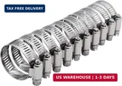 Roadformer Worm Gear Hose Clamp - Sae 32 Size, Full Stainless Steel With 1/2". Fixed Price $29.68.