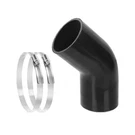 Glarks 45 Degree Elbow Silicone Hose, 3INCH(76MM) Id 8INCH(210MM) Length 4-PL.... Fixed Price $27.48.