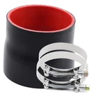 3-1/2 To 3-3/4INCHES Straight Black Silicone Reducer Coupler With ID3.5"-3.75". Fixed Price $27.53.