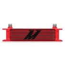 Mishimoto MMOC-10RD For Universal Row Oil Cooler Red. Fixed Price $126.95.