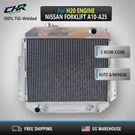 Aluminum Radiator Nissan Forklift A10 A20 A25 H20 Engine 1988-1992. Fixed Price $158.00.