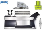 Front Fairing Panel Rh Passenger Chrome Trim Compatible With Volvo Vnl 2004-2017. Fixed Price $649.99.