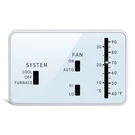 Rv Thermostat, Briidea Analog (cool Only/furnace), White. Fixed Price $18.92.