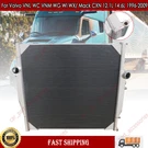 For Volvo 1996-2009 Vnl Wc Vnm Wg Wi Wx Mack Cxn 12.1L 14.6L Row Radiator. Fixed Price $629.00.