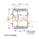 Fits 2004-2007 Thomas Bus 5600I Series Heavy Duty Radiator. Fixed Price $1168.55.