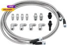 6AN 70 Inch Gm Chevy Transmission Cooler Hose Line Kit Heavy Duty Tbi. Fixed Price $39.73.