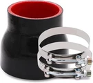 To Inches Straight Black Silicone Reducer Coupler With ID3"-4". Fixed Price $24.99.