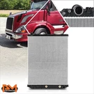 For 08-18 Volvo Vnx Vnm Vnl/mack Vision Granite Cxu Aluminum Core 2-ROW Radiator. Fixed Price $451.89.