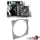 Gray Abs Radiator Fan Shroud For Peterbilt 579 Kenworth T680 Trucks. Fixed Price $375.54.