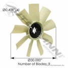 Automann 810.FB9908 Fan Blade. Fixed Price $310.48.