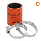Detroit Oem DD15 A4709970252 Egr Hot Pipe Hose With Clamps. Fixed Price $20.00.