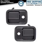 Front Outside Exterior Black Door Handle Pair Lh & For Freightliner Flc. Fixed Price $94.85.