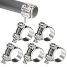 Zdwfdc 5PCS 29-31MM T-bolt Hose Clamps Stainless Steel. Fixed Price $21.57.
