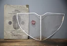 Vintage 1938 Desoto Radiator Car Grille Screen Cover Antique Accessory Nos. Fixed Price $450.00.