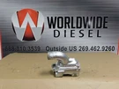 Mercedes OM906LA Thermostat Housing, P/n: A9062030373. Fixed Price $229.00.