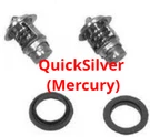 Quicksilver Mercury 40-50-55-60-75-90-100-115 Kit Thermostat-gasket 75692Q. Fixed Price $53.54.