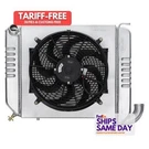 Cold Case Radiators CHV709K, Kit Fits 63-64 Corvette W/ 16IN Fan Perfor. Fixed Price $855.37.