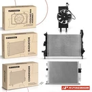 A-premium Radiator & Ac Condenser Cooling Fan Assy Ford Focus 2015-2018. Fixed Price $241.99.