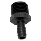 Valterra Black Plastic Barb Male Adapter 1/2" Mpt X 3/8". Fixed Price $14.76.