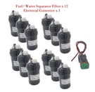 12X Fuel /water Separator Filter+ Sensor Connector Fits FS1098 Cummins 5308722. Fixed Price $199.00.