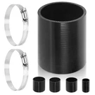 Swpeet 1PCS Inch 4-PLY Reinforced Straight 2.5"(63MM), Black. Fixed Price $10.39.