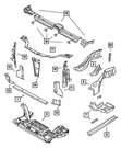 Genuine Mopar Radiator Closure Panel Upper Right 4783348AJ. Fixed Price $35.86.