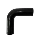 Haturmyko 90 Degree Silicone Coupler Elbow, 8" Leg Id: 2.75", Black. Fixed Price $41.38.