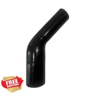 Haturmyko 1.75"-2.5" 45 Elbow Silicone Reducer Black. Fixed Price $44.99.