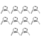 Uxcell Double Wire Spring Hose Clamp, 50PCS 304 Stainless Steel 5MM, Silver. Fixed Price $14.76.