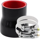 2-1/2 To 3 Inches Straight Black Silicone Reducer Coupler With T-bolt Clamps 4. Fixed Price $24.69.