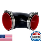 4" To 4.5" 90 Elbow Coupler Silicone Reducer Hose With Stainless Steel T-bolt. Fixed Price $63.16.