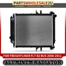 Aluminum Core Radiator With Oil Cooler & Frame For Freightliner Flt B2 Bus 08-11. Fixed Price $675.99.