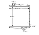 1997-2005 Volvo Vn Series Charge Air Cooler FLX010603 (801-15488). Fixed Price $892.50.
