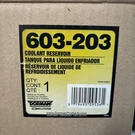 603-203 Dorman Coolant Reservoir-for 00-07 Ford Taurus And 00-05 Mercury Sable. Fixed Price $39.60.