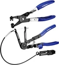 Workpro 2-PIECE Hose Clamp Pliers Set 27" Flexible Flat Band. Fixed Price $44.95.