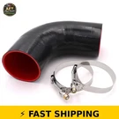 Taukealugs 90 Degree Elbow Silicone Hose 4-PLY 4-INCH With T-bolt Clamp. Fixed Price $48.99.