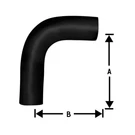 Fortpro Oil Filter Elbow Hose 1/4 I.d. Mack E6/E7/E-TECH/ASET Replaces. Fixed Price $8.75.