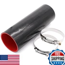 Taukealugs 4" Silicone Hose 12" Length 4-PLY 5MM Air Intake Turbo W/ Clamps. Fixed Price $50.42.