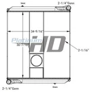 For Autocar Acxxpeditor Radiator , Co. Fixed Price $1662.83.