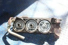 2009 Mack MP8-415C Engine Oil Filter Base P/n: 20727251. Fixed Price $220.00.