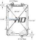 For Peterbilt 320 Radiator , Us. Fixed Price $710.78.