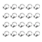 20 Pcs Stainless Steel Hose Clamps, 3/8" To 5/8" Worm Gear Ho.... Fixed Price $32.70.