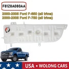 Radiator Coolant Recovery Reservoir 00-05 Ford F650 F750 F81Z8A080AA. Fixed Price $70.95.